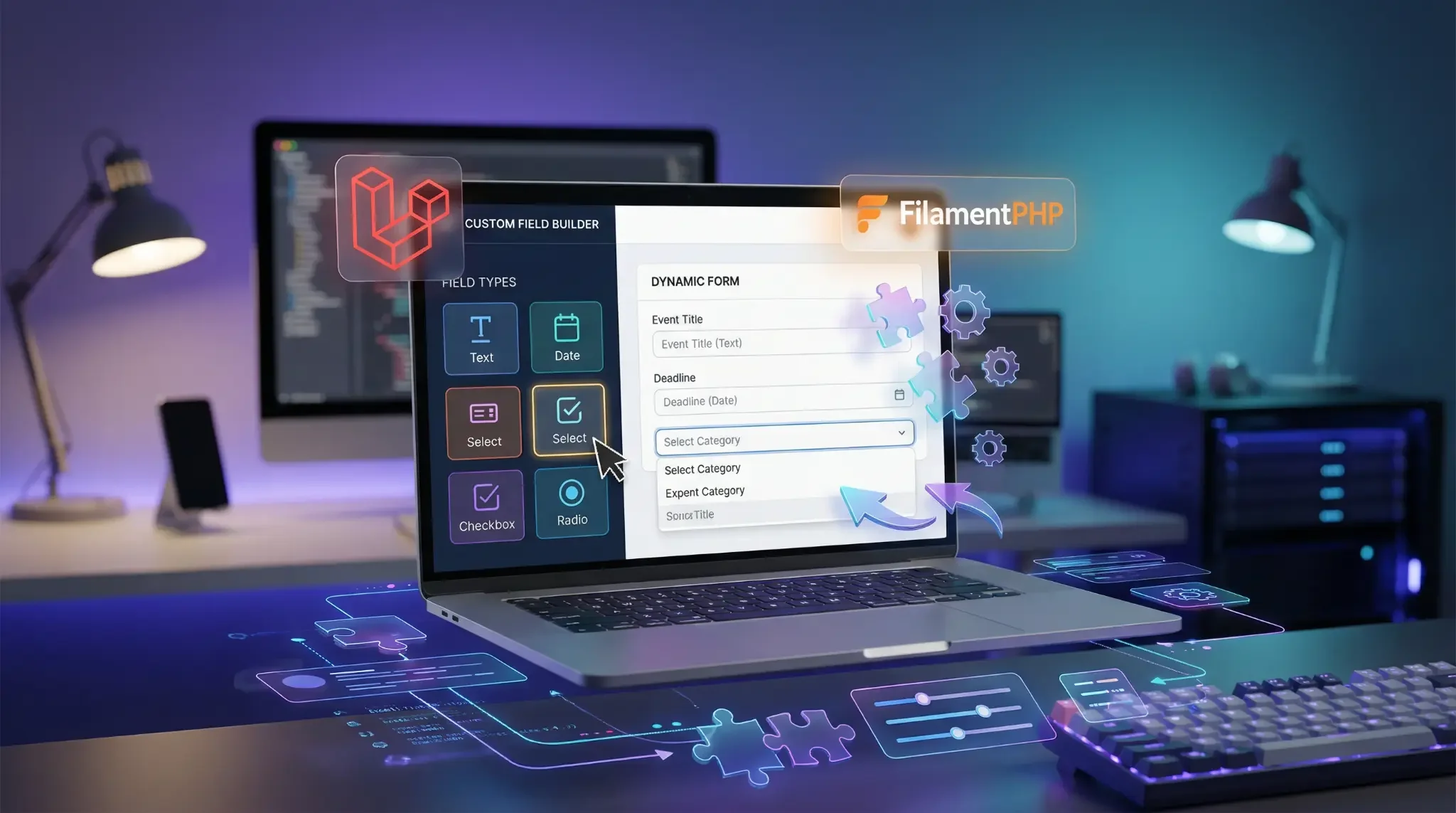Campos Customizáveis com Laravel e FilamentPHP