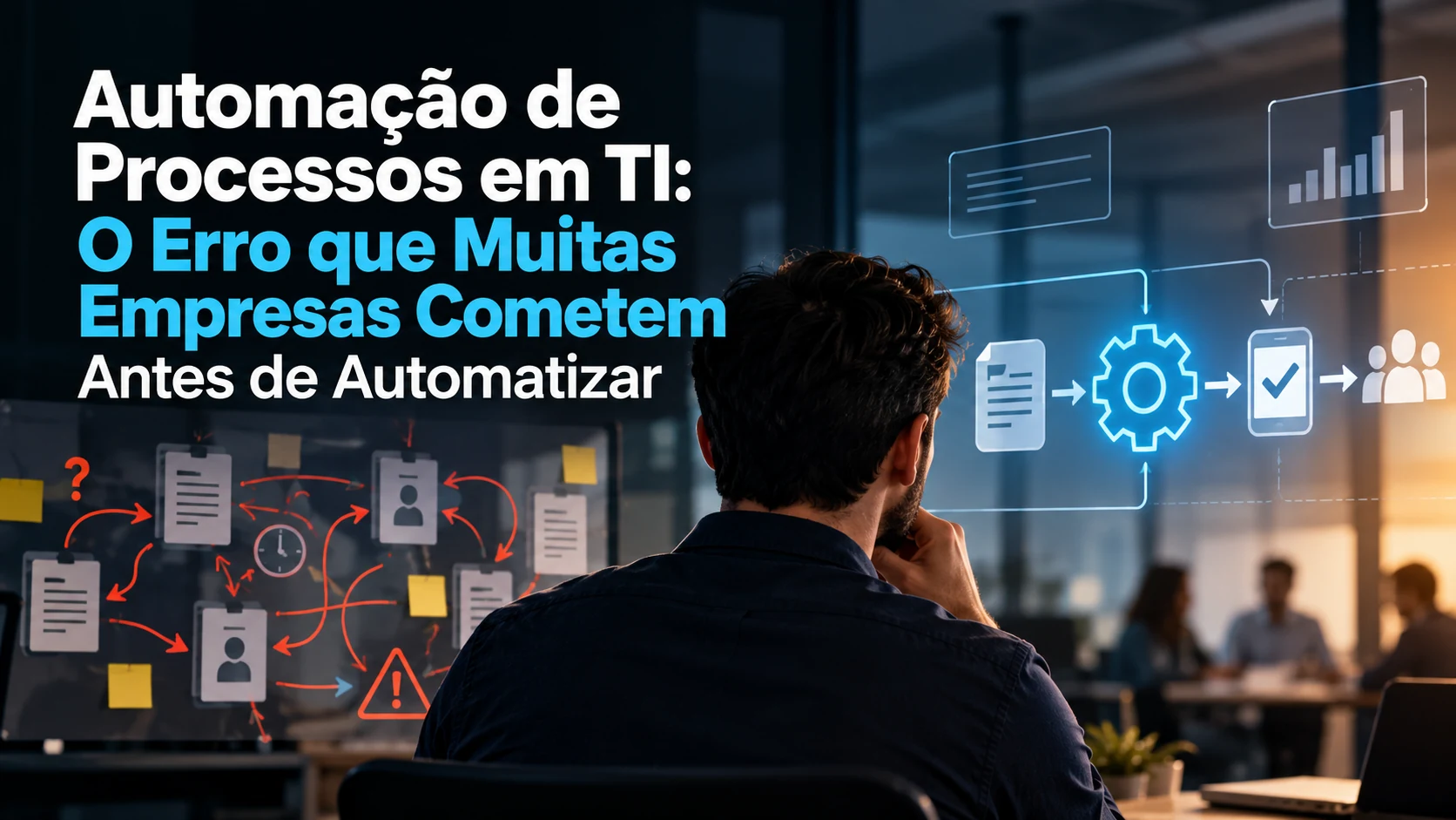 Automação de Processos em TI: O Erro que Muitas Empresas Cometem Antes de Automatizar