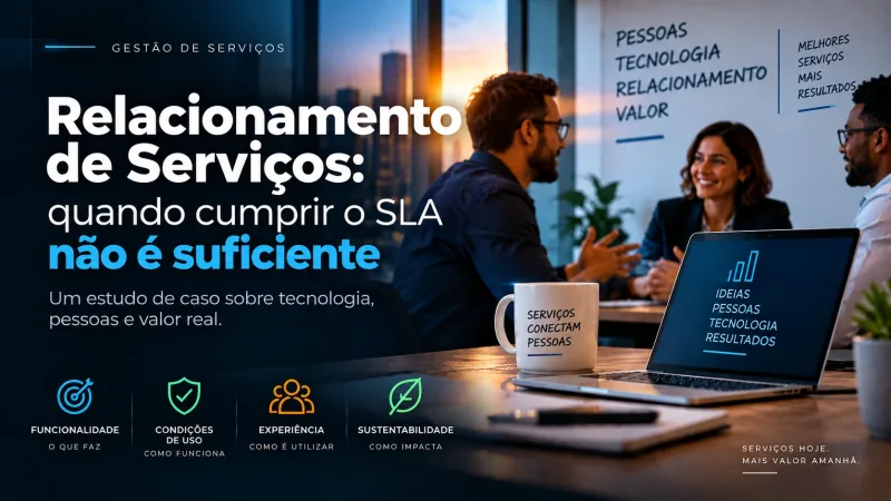 ITIL 5 e Relacionamento de Serviços: Quando Cumprir o SLA Não é Suficiente